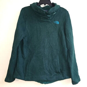 North Face Hunter/ emerald green toggle hooded sweater Size Medium